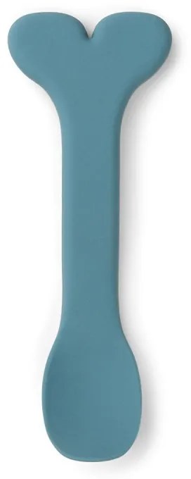 Μπωλ με Κουταλάκι Σιλικόνης Done by Deer Wally Blue