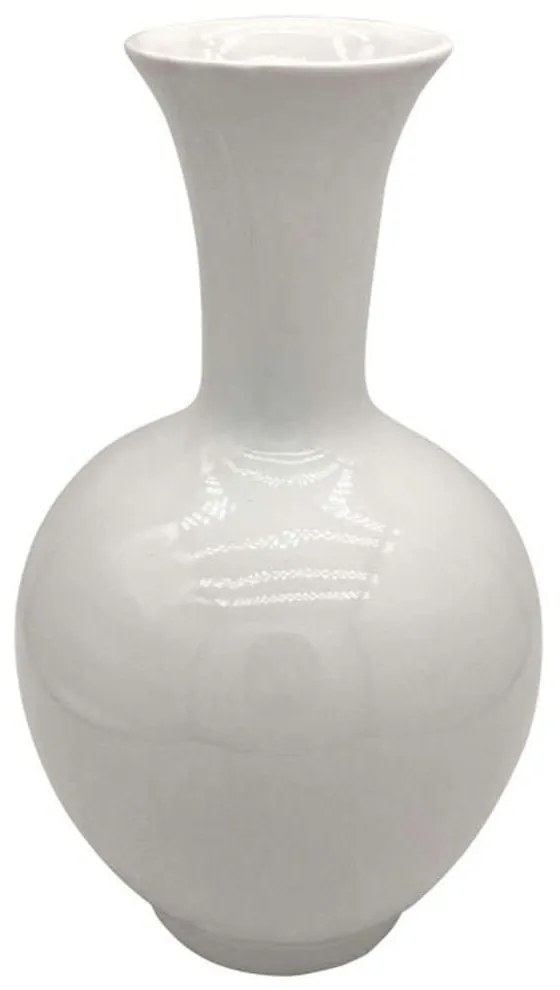 Βάζο 15-00-23748 19x35cm White Marhome Ceramic
