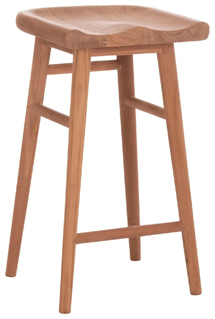 ΣΚΑΜΠΟ ΜΠΑΡ BOLMAR HM18108 ΞΥΛΟ ΤΕΑΚ ΣΕ ΦΥΣΙΚΟ 40.5x44x74Υεκ.