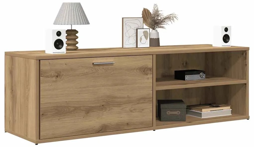 vidaXL Έπιπλο Τηλεόρασης Τεχνίτης Δρυς 120x34x37 εκ. Επεξ. Ξύλο