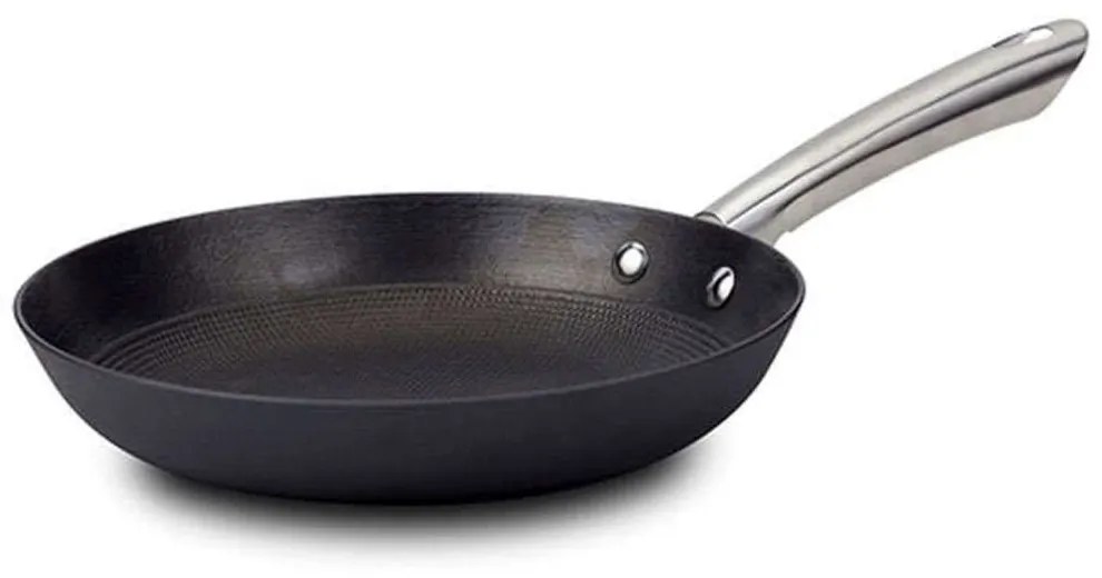 Τηγάνι Μαντεμένιο Αντικολλητικό Atlas 10-205-003 28cm Black-Inox Nava 28cm Cast Iron