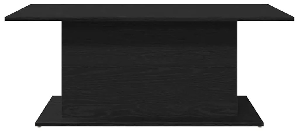 vidaXL Τραπεζάκι σαλονιού Μαύρη δρυς 102 x 55.5 x 40 cm