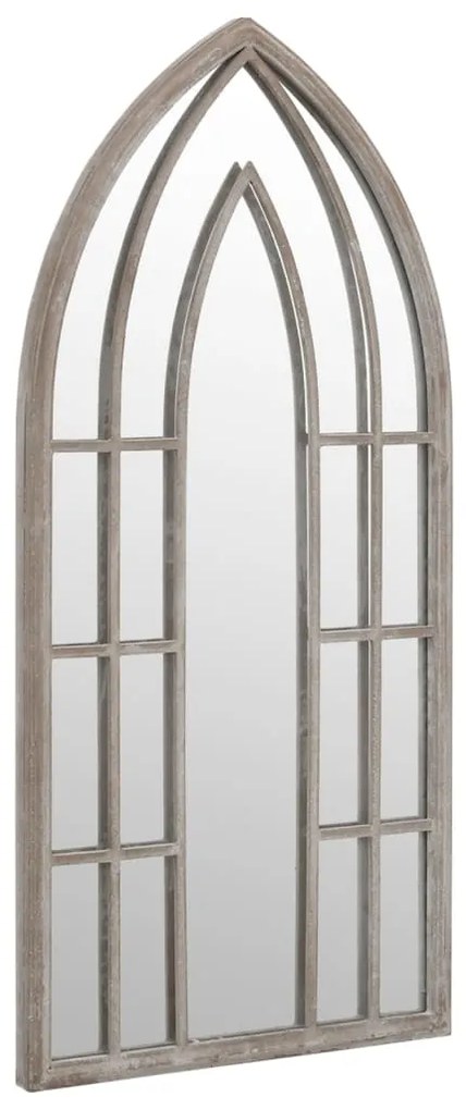 vidaXL Καθρέφτης για Εσ. Χώρους Λευκό της Άμμου 70 x 30 εκ. από Σίδερο