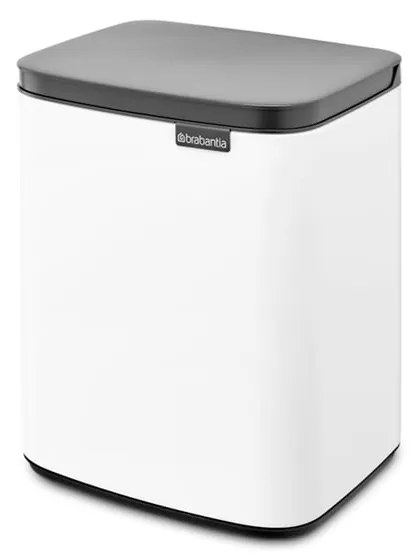 Brabantia 1006627 Κάδος Απορριμμάτων Bo Small 7L, White