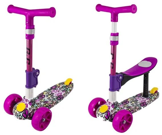 GC SCOOTER 2σε1 FUN HD0009TW Ροζ
