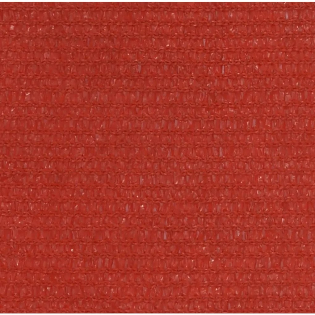 vidaXL Πανί Σκίασης Κόκκινο 2,5 x 4 μ. από HDPE 160 γρ./μ²