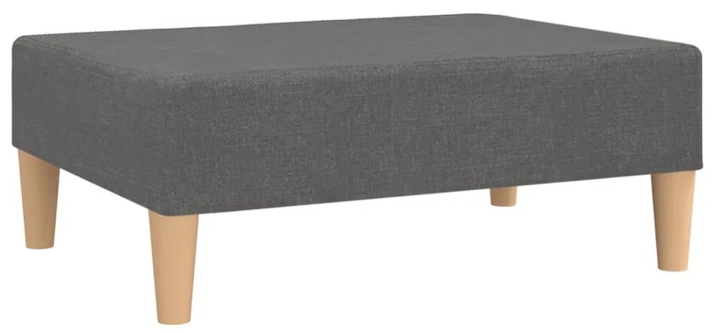 vidaXL Σκαμπό/Υποπόδιο Ανοιχτό Γκρι 78 x 56 x 32 Υφασμάτινο