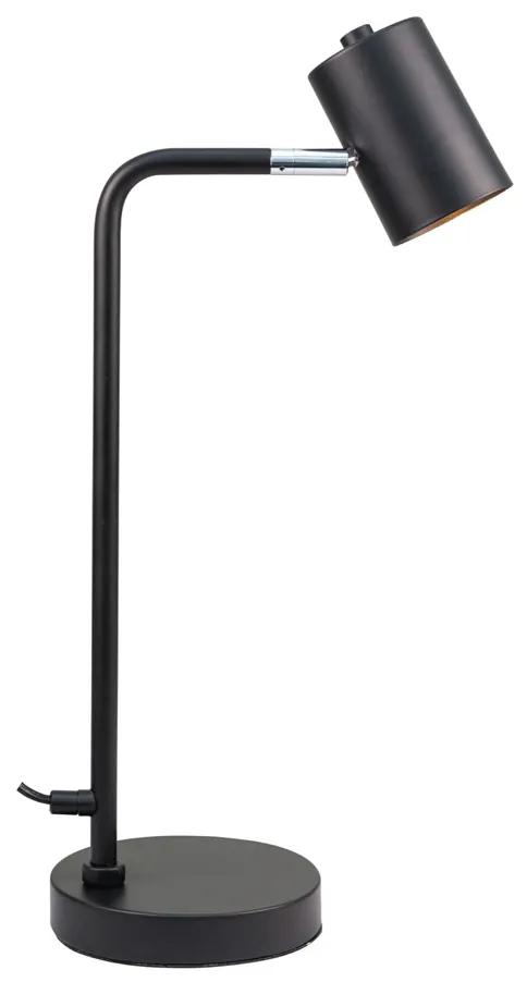 InLight Επιτραπέζιο φωτιστικό σε μαύρο χρώμα 1XGU10 D:33cm 3015-BL