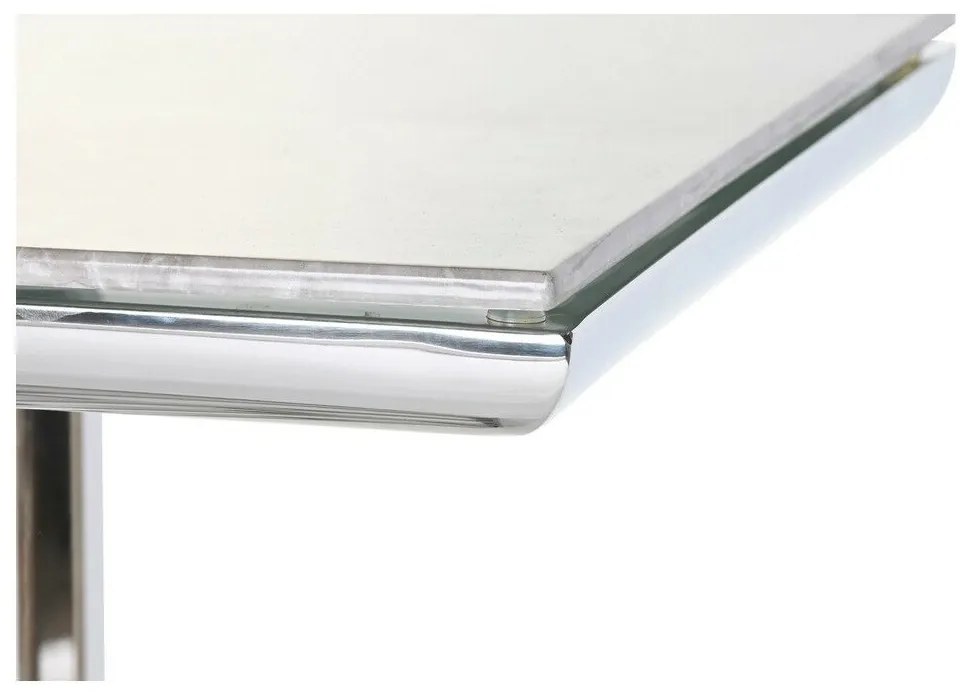 Έπιπλο Εισόδου DKD Home Decor Λευκό Ασημί 120 x 40 x 78 cm