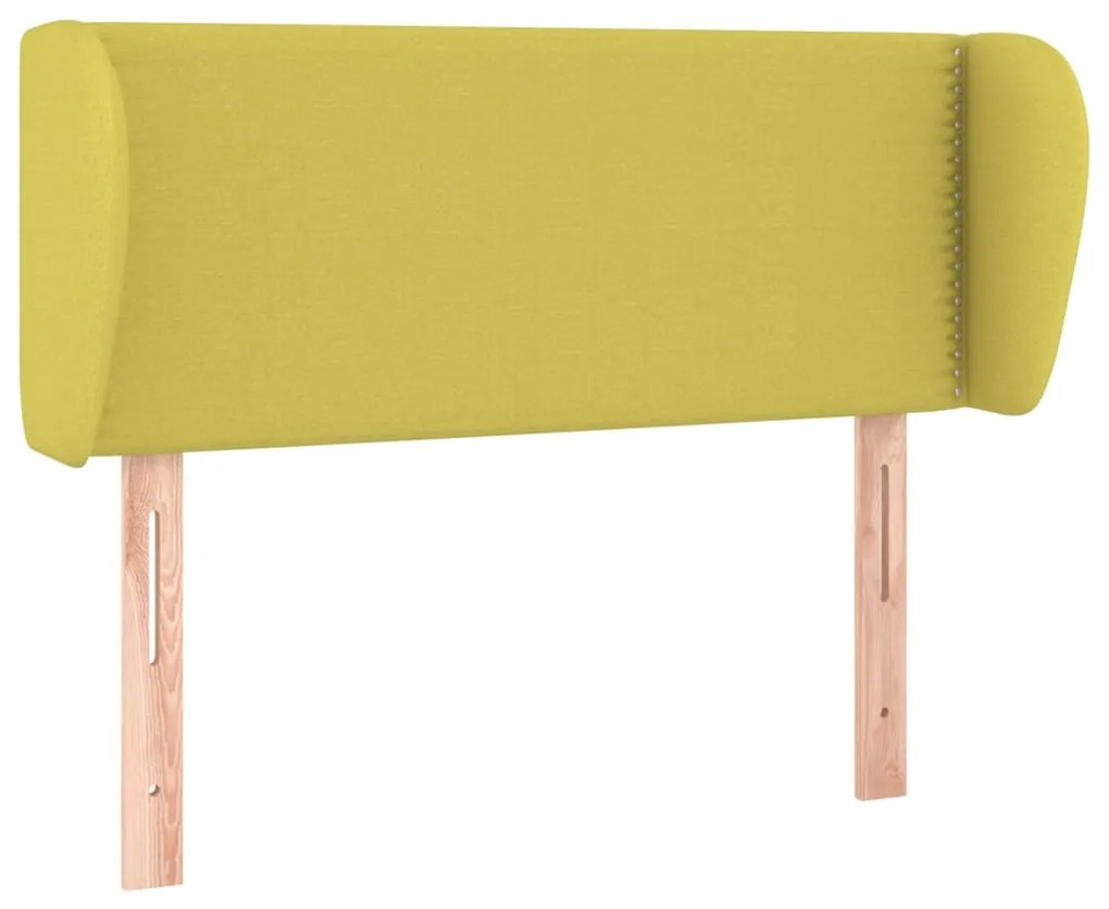 vidaXL Κεφαλάρι με Πτερύγια Πράσινο 83 x 23 x 78/88 εκ. Υφασμάτινο