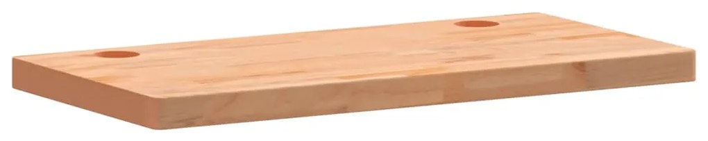 vidaXL Επιφάνεια Γραφείου 100x50x4 εκ. από Μασίφ Ξύλο Οξιάς