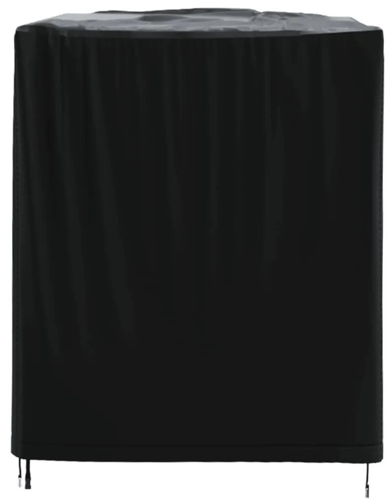 vidaXL Κάλυμμα Επίπλων Κήπου Αδιάβροχο Μαύρο 180x70x90 εκ. 420D