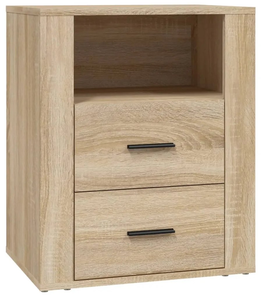 vidaXL Κομοδίνο Sonoma Δρυς 50x36x60 εκ. από Επεξεργασμένο Ξύλο