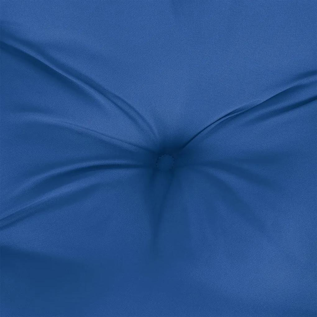 Μαξιλάρι Πάγκου Κήπου Μπλε 120x50x7 εκ. Ύφασμα Oxford - Μπλε