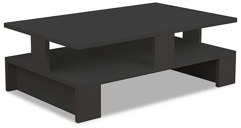 Τραπέζι σαλονιού Mansu  χρώμα ανθρακί 80x50x27,5εκ Model: 119-000760