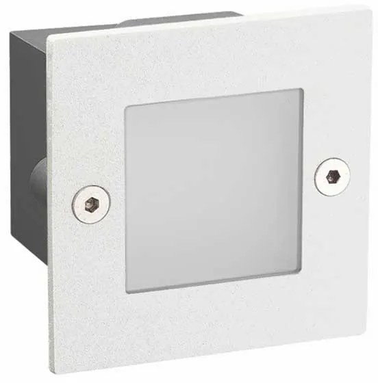 Απλίκα LED Εξωτερικού Χώρου Χωνευτή Aca PAS230WS White