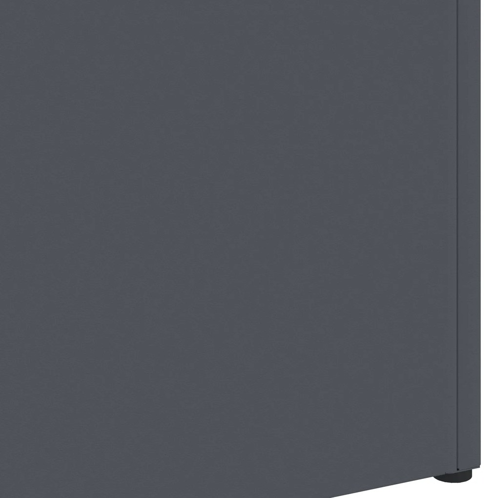 vidaXL Στήριξη Ομπρέλας - Ανθρακί, 28x12x41 εκ., Χάλυβας