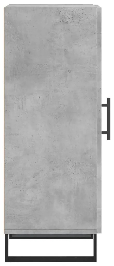 vidaXL Ντουλάπι Γκρι Σκυροδέματος 34,5x34x90 εκ. Επεξεργασμένο Ξύλο