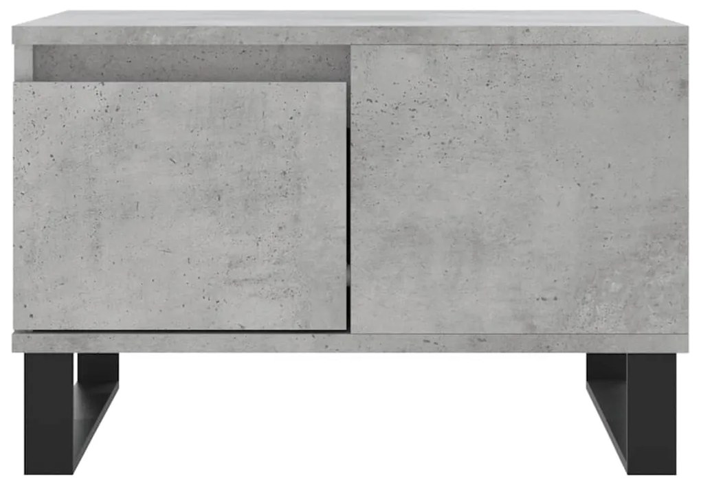 vidaXL Τραπεζάκι Σαλονιού Γκρι Σκυρ. 55x55x36,5 εκ. Επεξεργ. Ξύλο