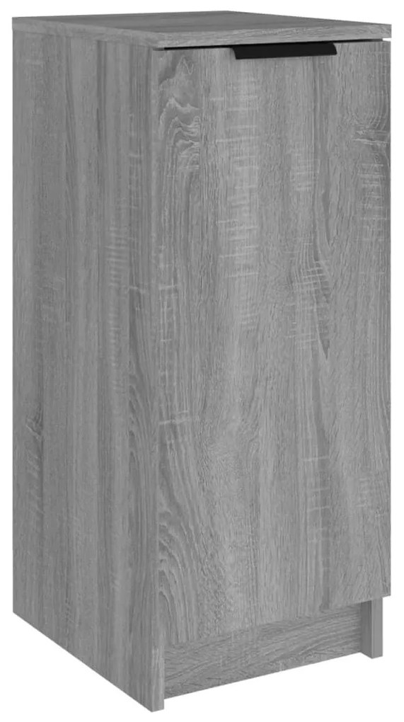 Παπουτσοθήκη Γκρι Sonoma 30x35x70 εκ. από Επεξεργασμένο Ξύλο - Γκρι
