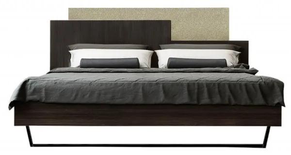SB-00556 Κρεβάτι "ΜΟΡΦΕΑΣ" Διπλό σε χρώμα βέγγε-εκρου σκούρο 160x200
   , 1 Τεμάχιο