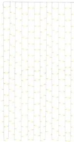 GOOBAY LED λαμπάκια κουρτίνα 57943, 3000K, 4.1m, IP44, USB, 300 LEDs