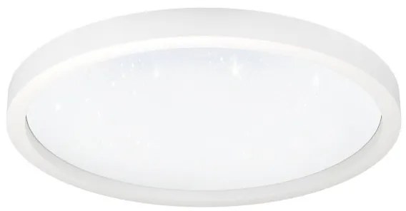 Έξυπνο Φωτιστικό Οροφής Πλαφονιέρα LED 34,5W RGB TW 3CCT Dimmable Εφέ Montemorelos-Z Eglo-900409-Λευκό 900409