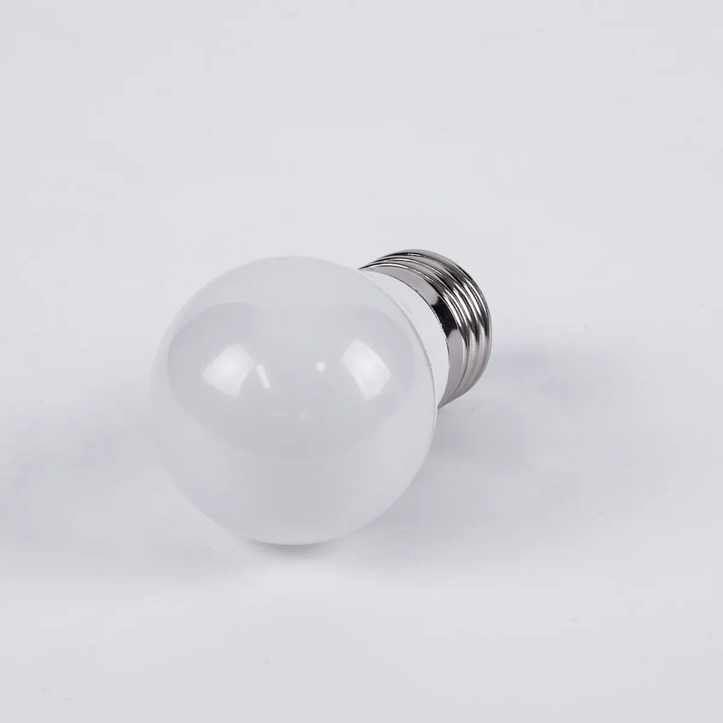 GloboStar® 60023 Λάμπα LED E27 G45 Γλομπάκι 6W 564lm 260° AC 220-240V IP20 Φ4.5 x Υ7.8cm Θερμό Λευκό 2700K - 3 Years Warranty