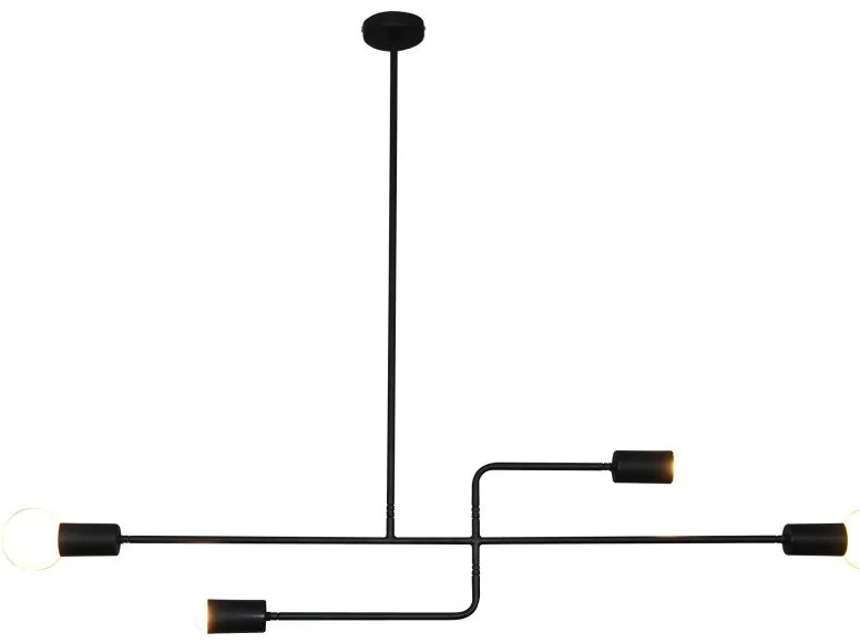 Κρεμαστό Φωτιστικό Οροφής 4xE27 G95 G45 LED Rodney Homelighting-77-3809-Λευκό 77-3809