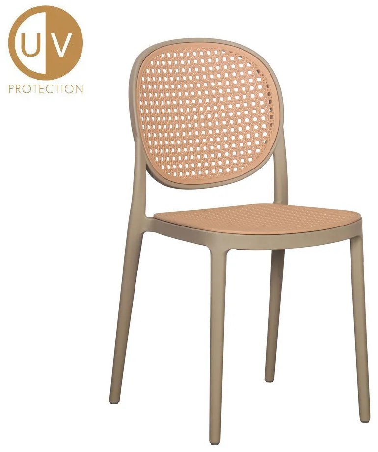Liberta RATTI ΚΑΡΕΚΛΑ LATTE ΦΥΣΙΚΟ 41,5x52xH84cm 41,5x52xH84cm 27-0223