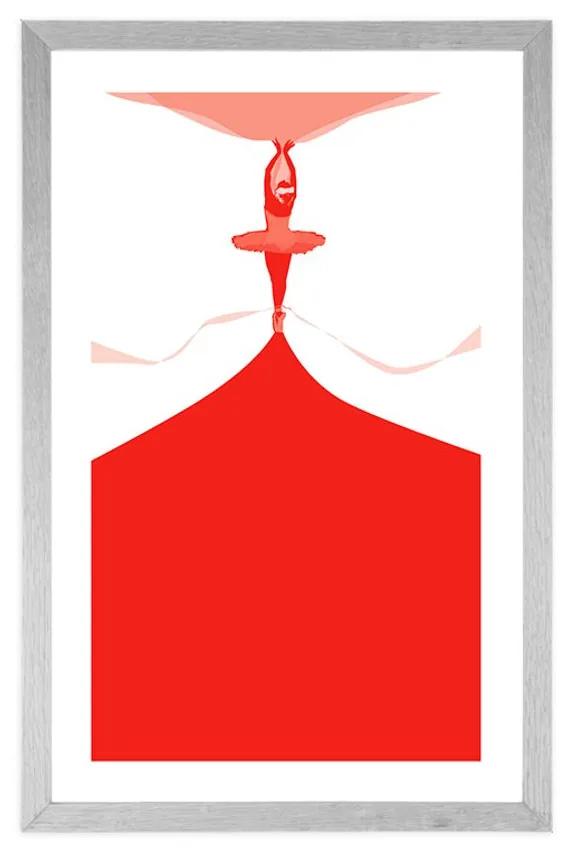 Αφίσα με πασπαρτού Παράσταση μπαλέτου