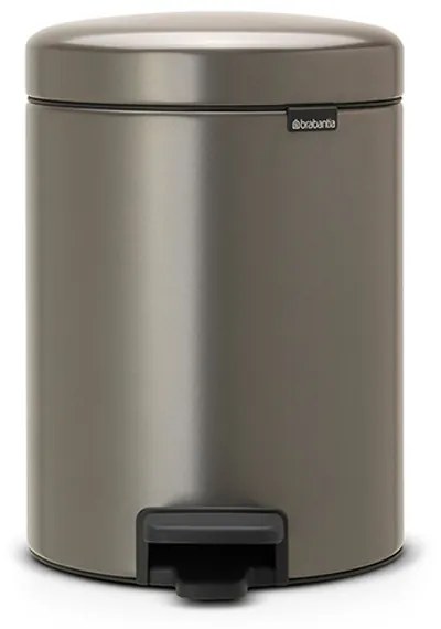 Brabantia 649012 Καλαθάκι Μπάνιου NewIcon 5L, Platinum