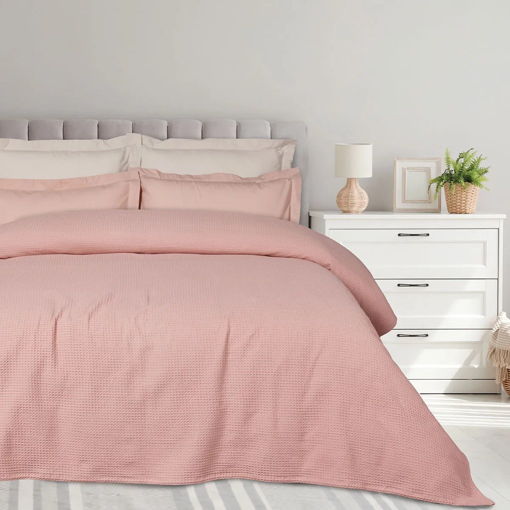 Κουβέρτα Πικέ King Size (240x260) Das Home 0494 Nude