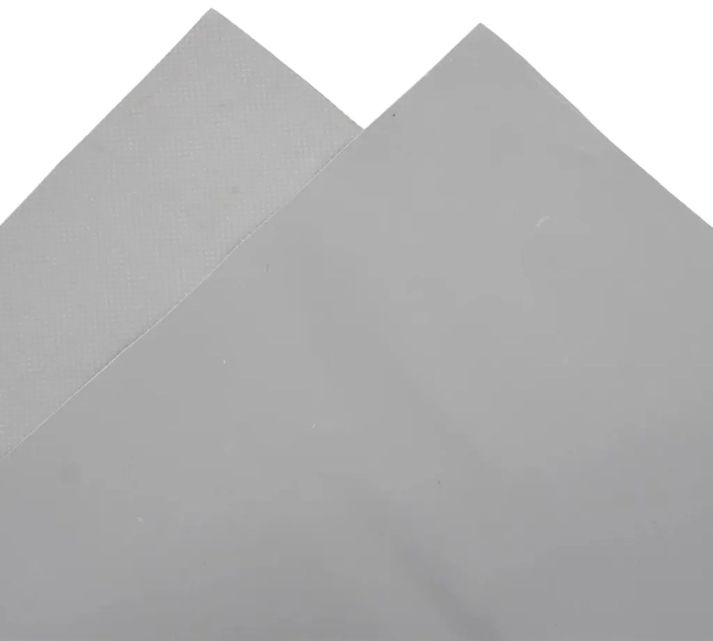 vidaXL Μουσαμάς Γκρι 650 γρ./μ.² 4x5 μ.