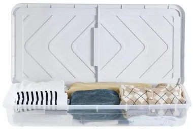 VEVOR Under Bed Storage with Wheels 39.8x20.1x5.9 In Rolling Storage Bags 2 Pack