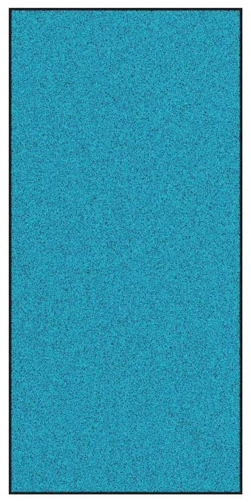 vidaXL Χαλάκι Εξώπορτας Κυανί και Μαύρο 120 x 250 cm