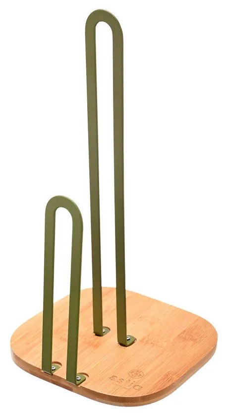 Βάση Για Ρολό Κουζίνας Essentials Λαδί Bamboo/Μέταλλο Estia 01-14131