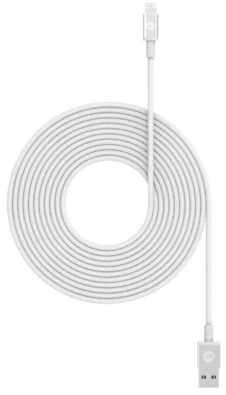 Mophie Charging Cable Καλώδιο φόρτισης Lightning 3 μέτρα λευκό-409903215-Λευκό 409903215