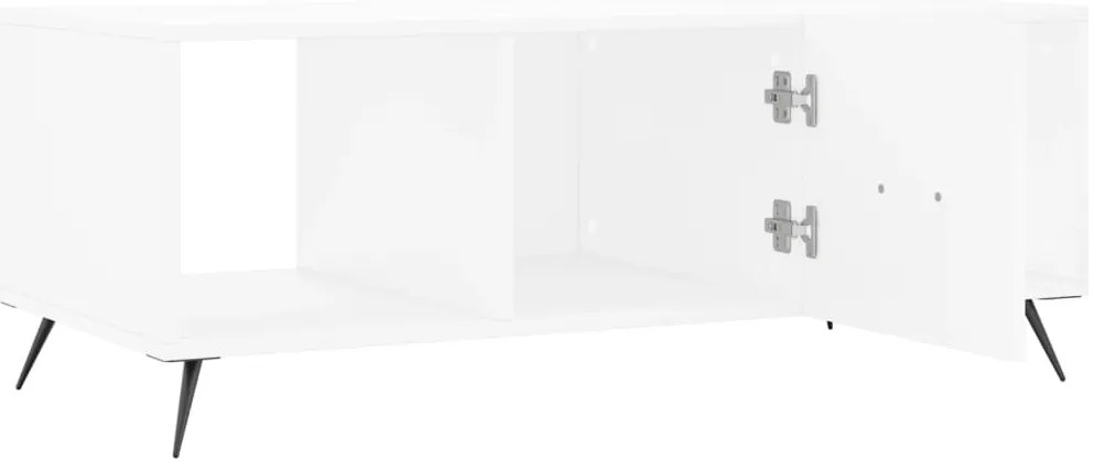 vidaXL Τραπεζάκι Σαλονιού Λευκό 102x50x40 εκ. από Επεξεργασμένο Ξύλο