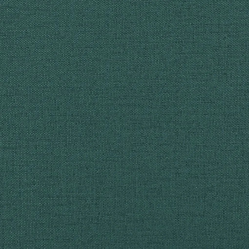 Πολυθρόνα Μασάζ Ανακλινόμενη Σκούρο Πράσινο Υφασμάτινη - Πράσινο