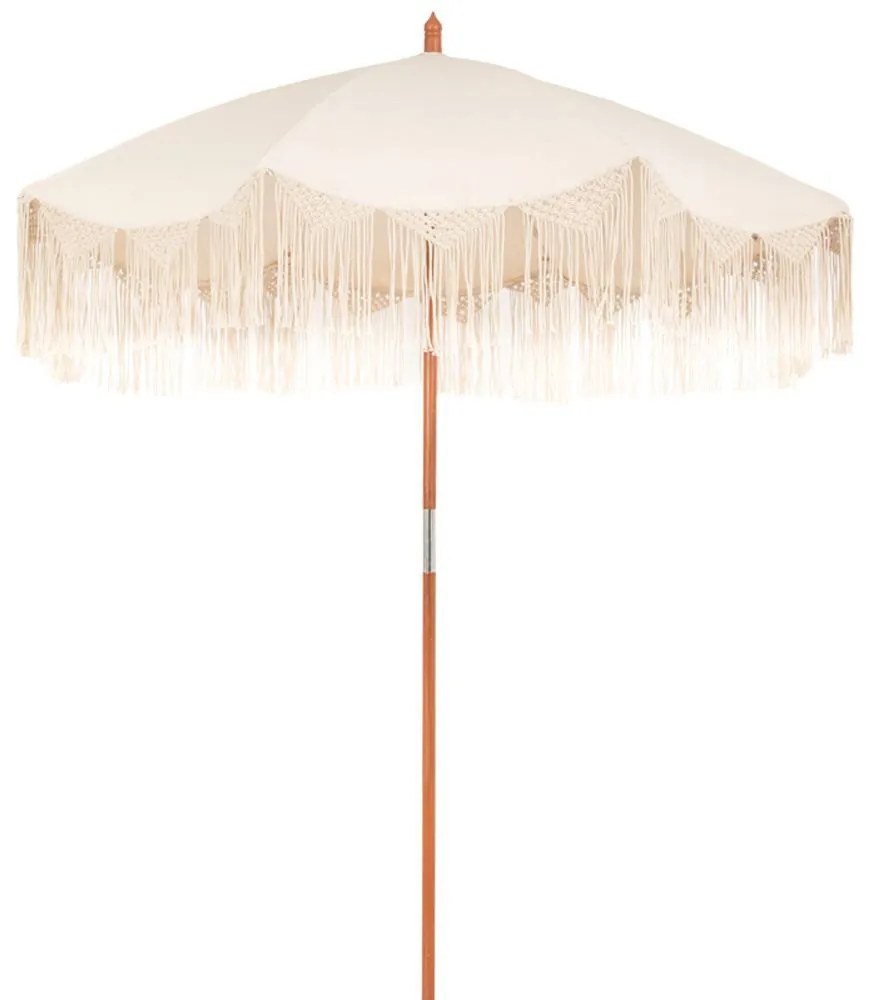 Ομπρέλα Boho 85916 180x245cm Natural-White