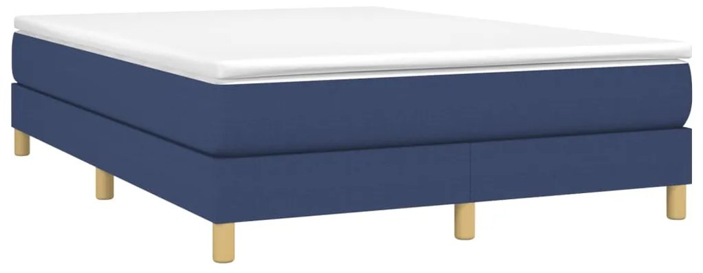 ΠΛΑΙΣΙΟ ΚΡΕΒΑΤΙΟΥ BOXSPRING ΜΠΛΕ 140 X 190 ΕΚ. ΥΦΑΣΜΑΤΙΝΟ 3120612