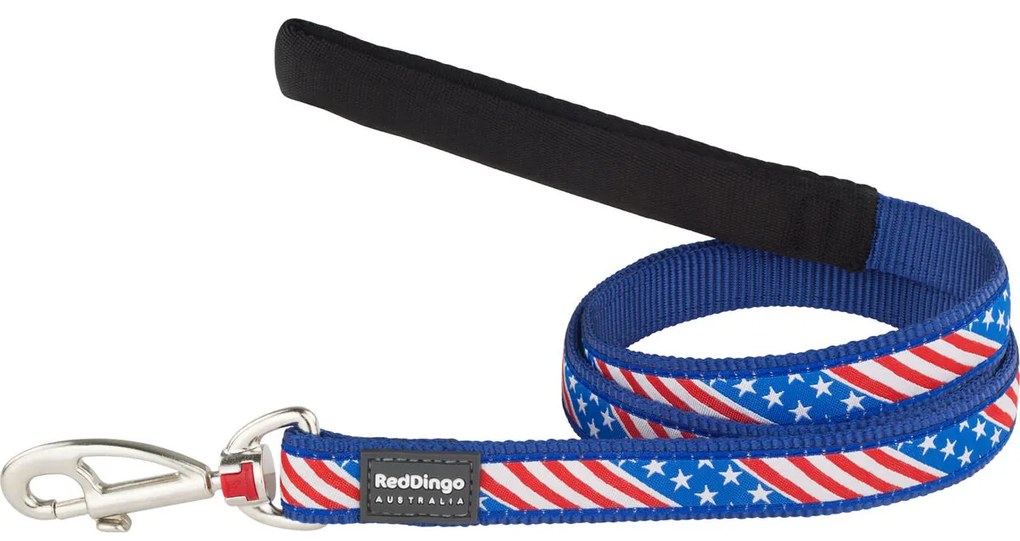 Λουρί Σκύλου Red Dingo US Flag 1,2 m Μπλε 1.2 x 120 cm