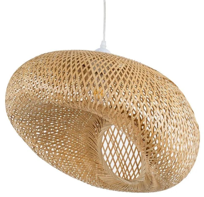 Φωτιστικό Οροφής Caribbean 01723 Φ45x24cm 1xE27 Beige GloboStar