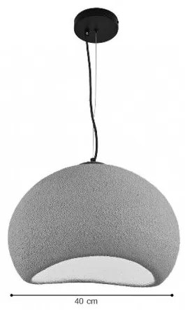Κρεμαστό Φωτιστικό Οροφής E27 IP20 Γκρι 4053-C Inlight 4053-C Γκρι