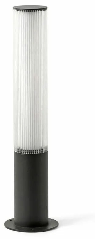 Φωτιστικό Δαπέδου Tura 650 75545 LED 20W 3000K 1745lm 10x65cm IP65 Dark Grey Faro Barcelona