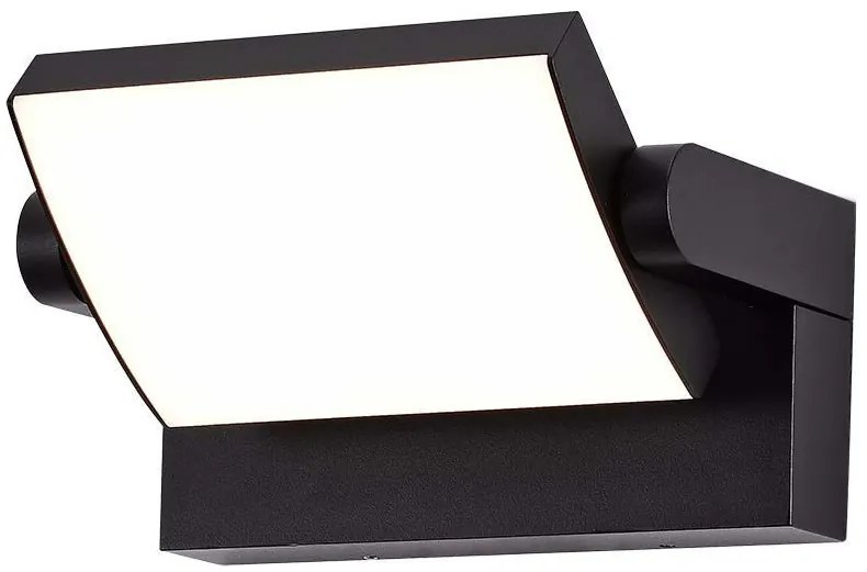 V-TAC Επιτοίχιο Φωτιστικό-Απλίκα LED 17W 230V 350° 2520lm IP65 Ζεστό Λευκό Μαύρο 2936