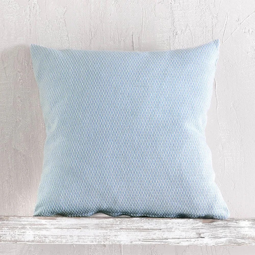Μαξιλαροθήκη Διακοσμητική Utopia Light Blue Ρυθμός 40Χ40 Cotton-Polyester