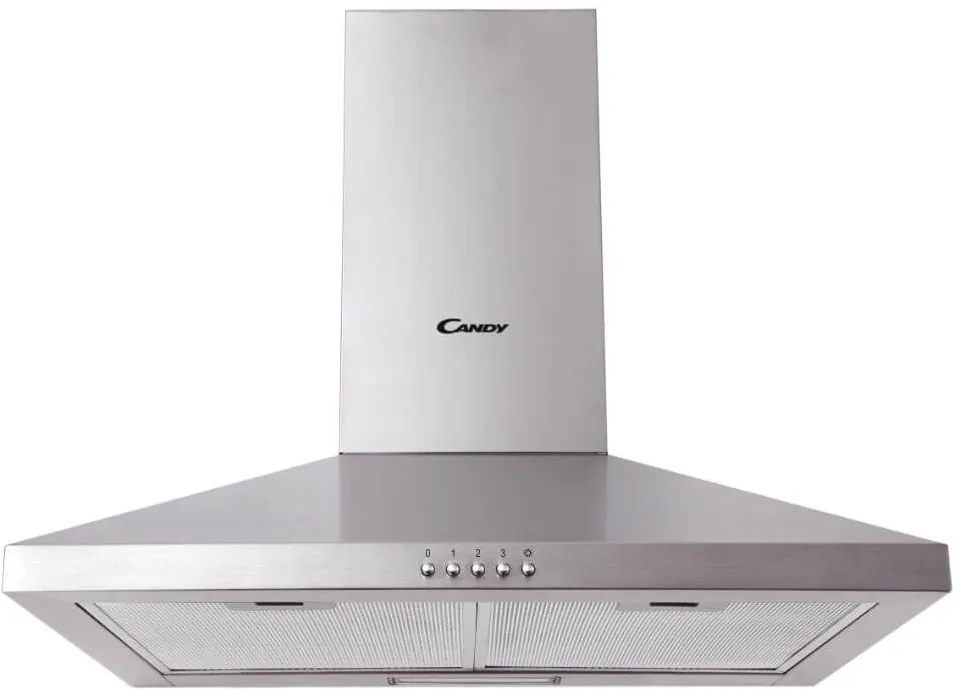 Απορροφητήρας Candy CCE116/1XGG με πλάτος 60cm και απορροφητική ισχύ 285 m³/h