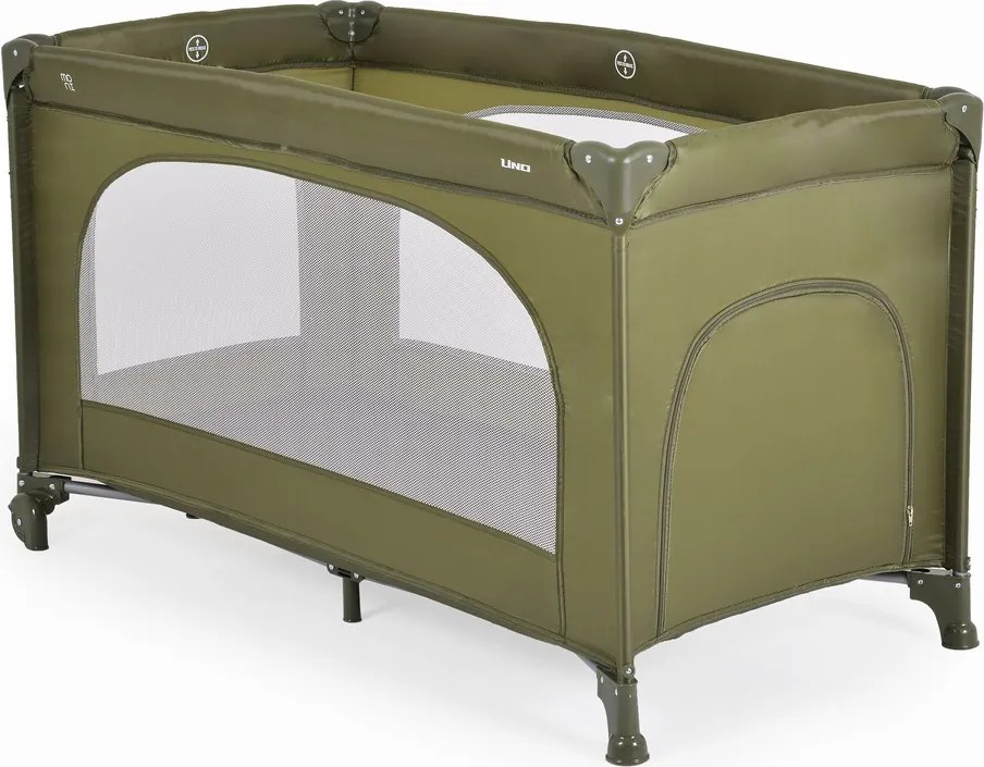 Folding cot Uno green